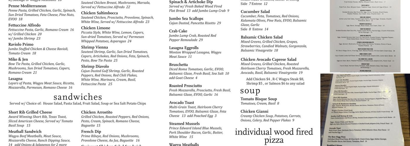 Grazia Menu