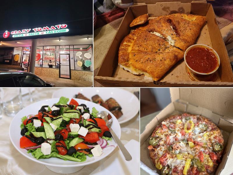 Crazy Tomato Pizza Pasta Calzones 803 E Main St # F, Allen