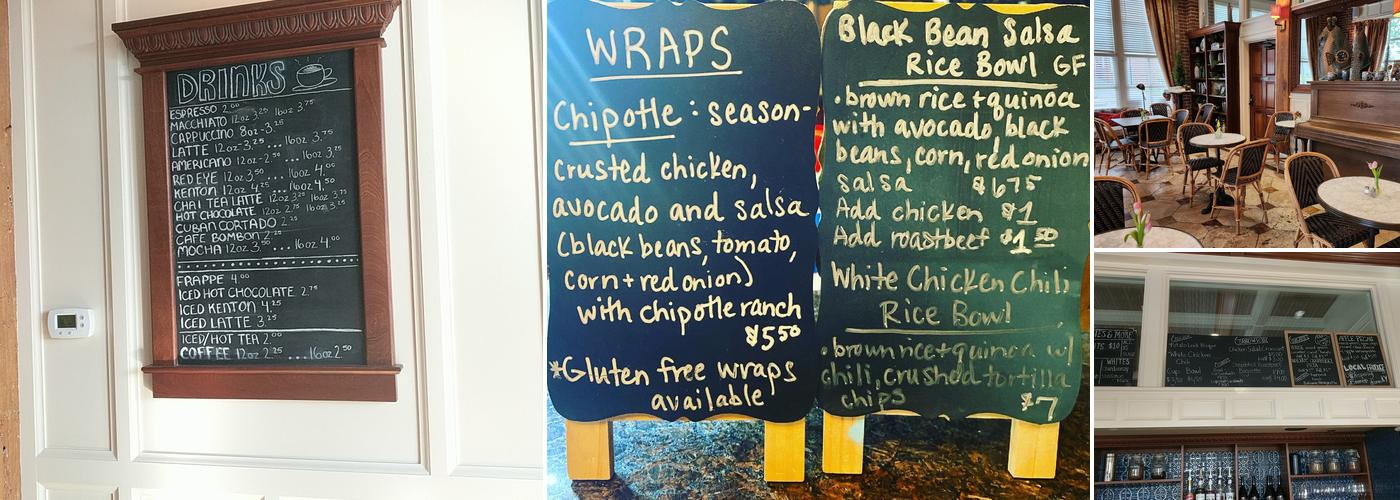 Parc Café Menu