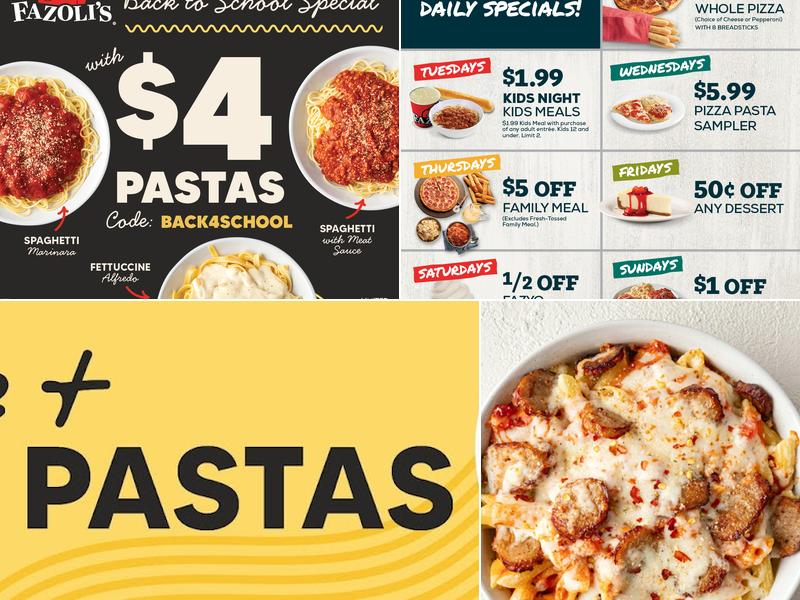 Fazoli's Menu