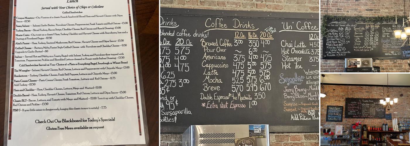 The Roasting House Menu