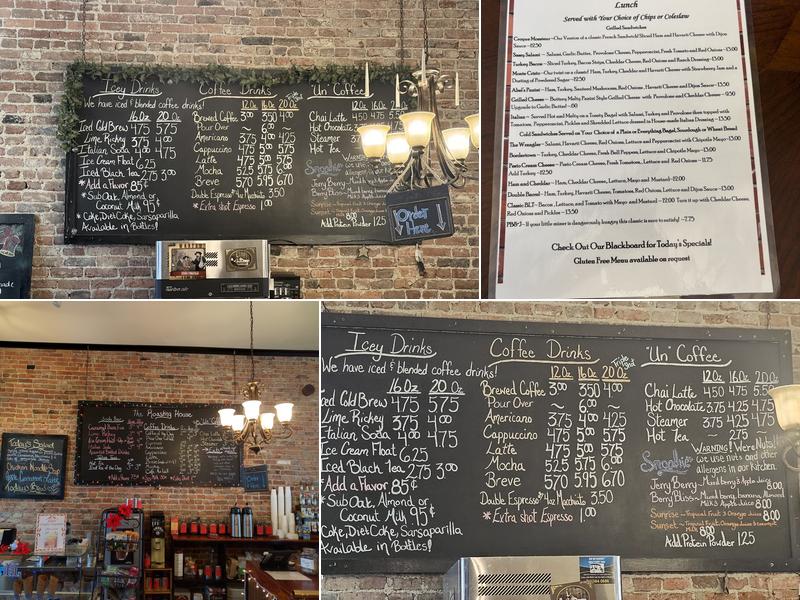 The Roasting House Menu