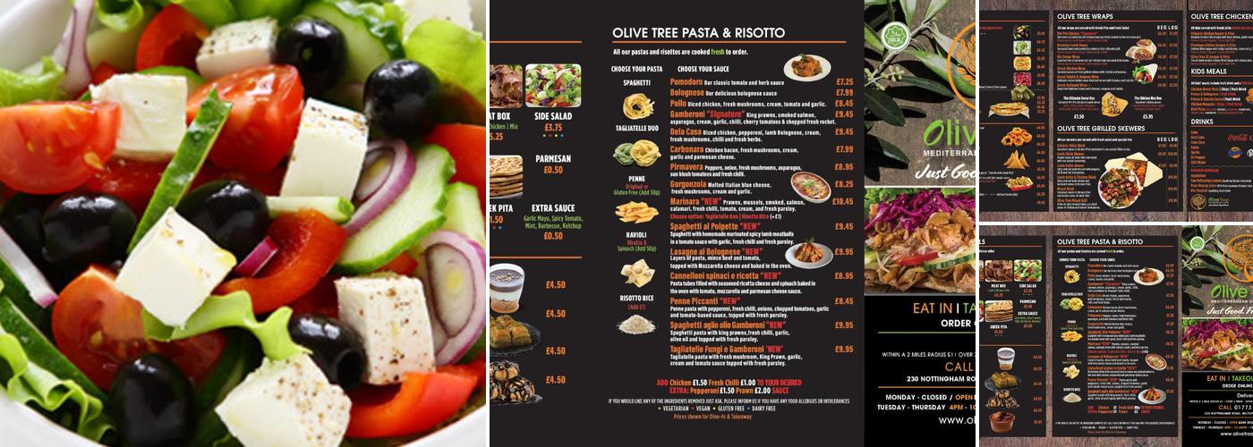 Olive Tree Menu