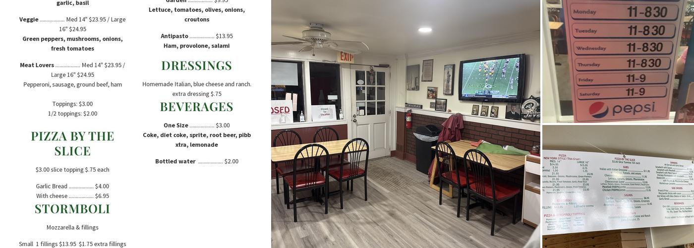 Teddy's Pizza & Subs Menu