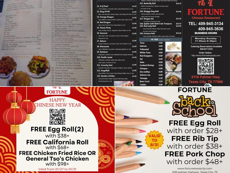 Fortune Menu