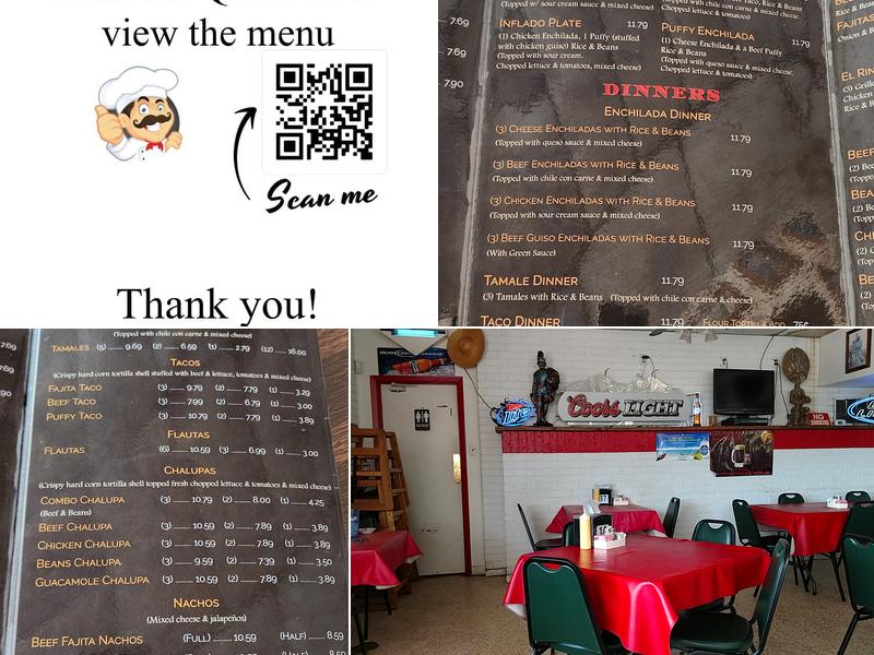 El Rincon Menu