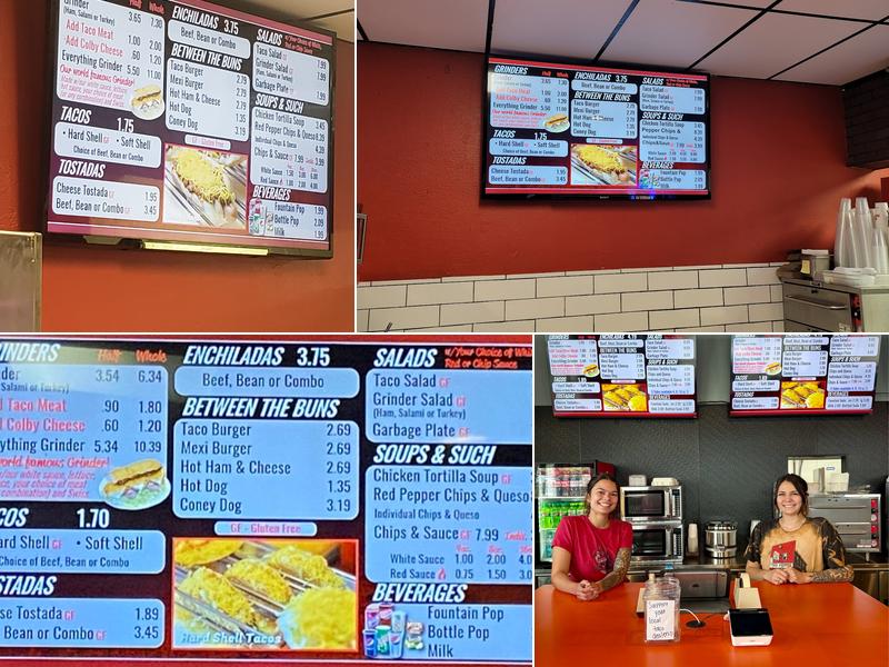 Original Red Pepper Menu