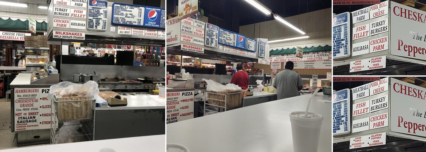 Cheska's Snackbar Menu