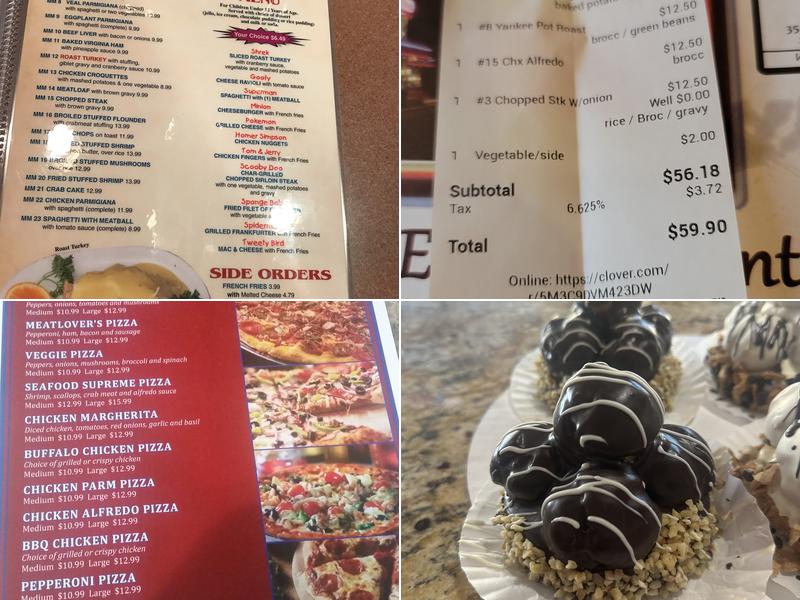 Eagle Diner Menu