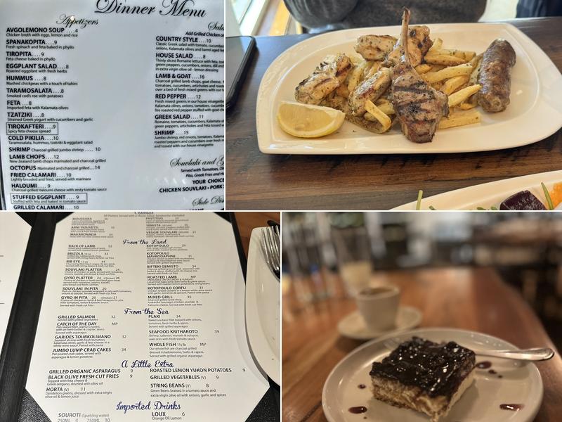 Black Olive Menu