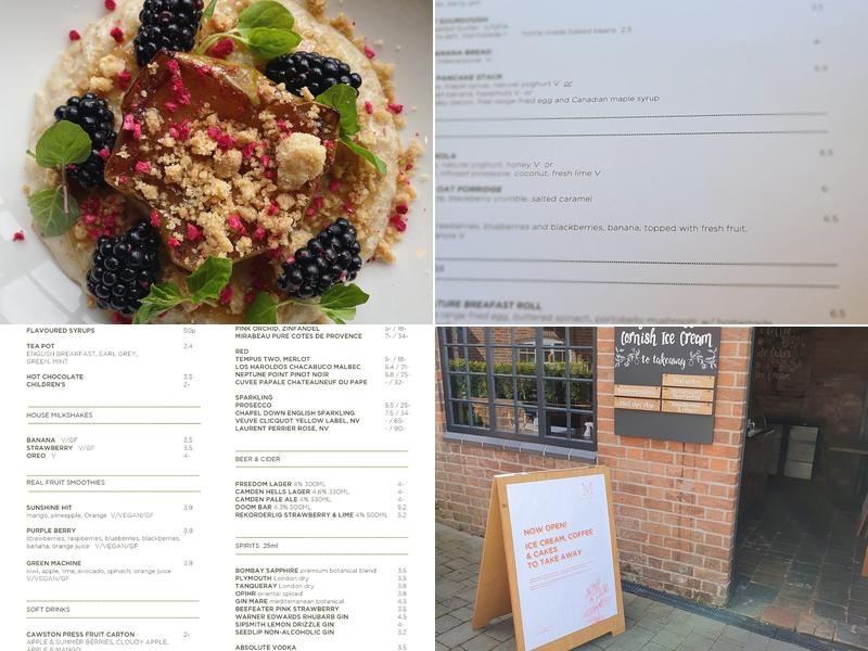 Mortons Bistro Ltd Menu