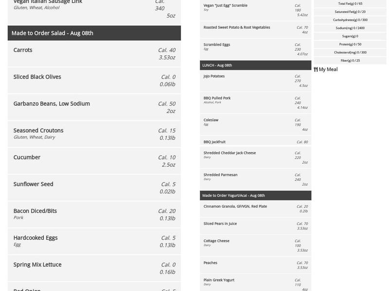 West Side Grill Menu