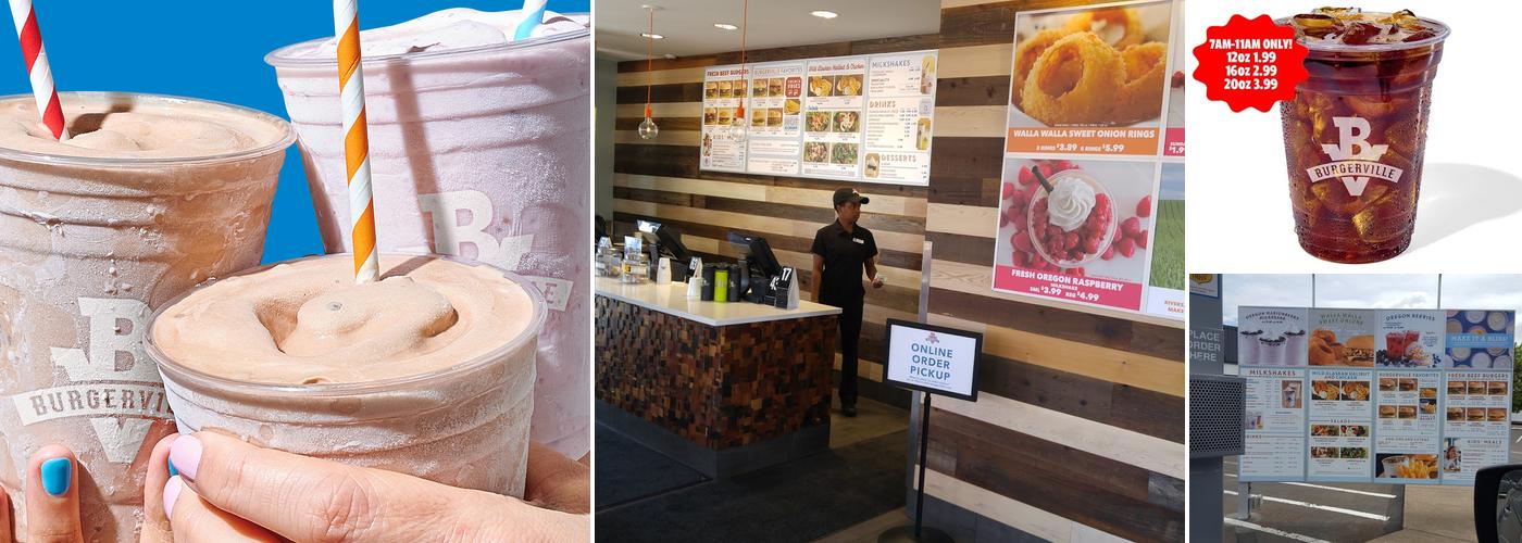 Burgerville Menu