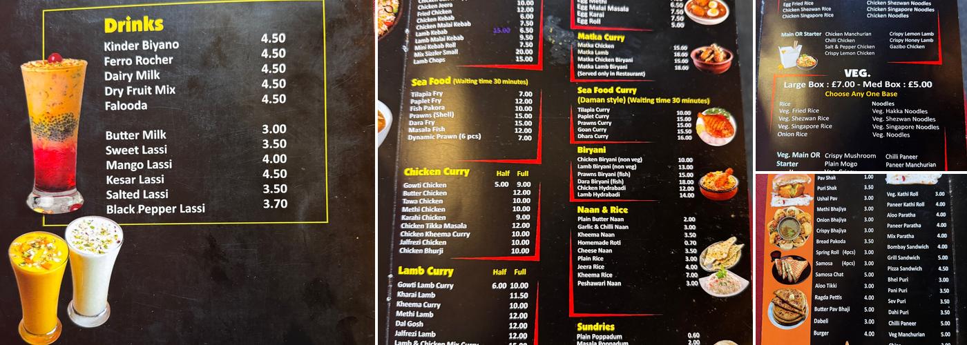 Kitchen 26 Family Bar and Restaurant Menu