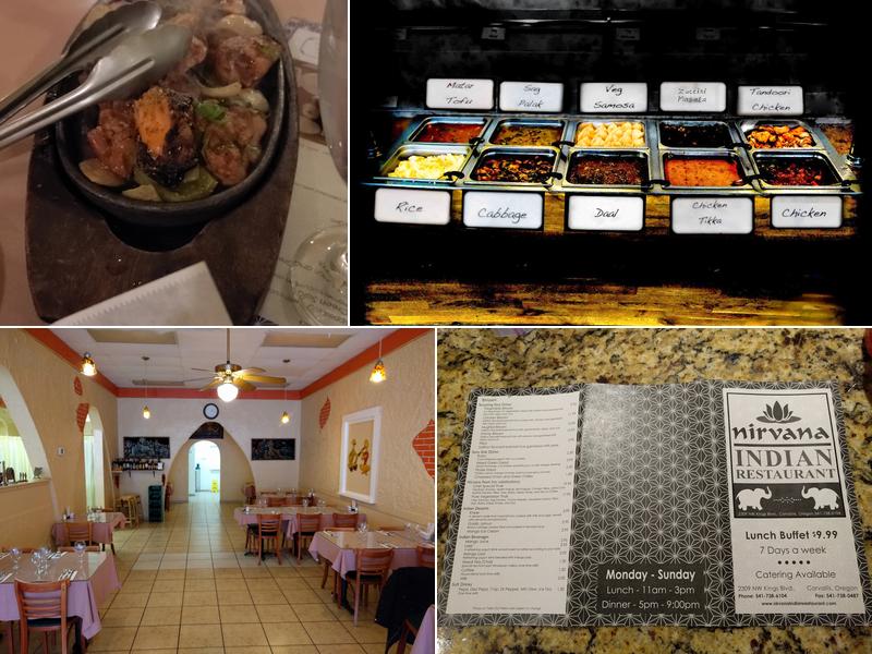 Nirvana Indian Restaurant Menu