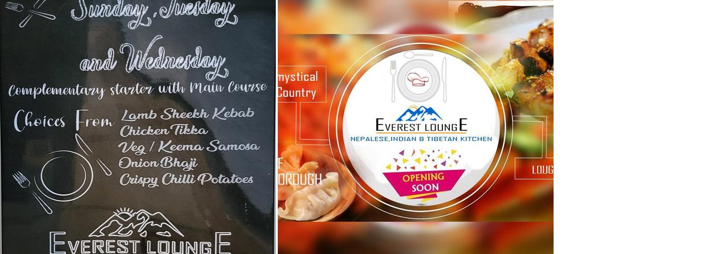 Everest Lounge Menu