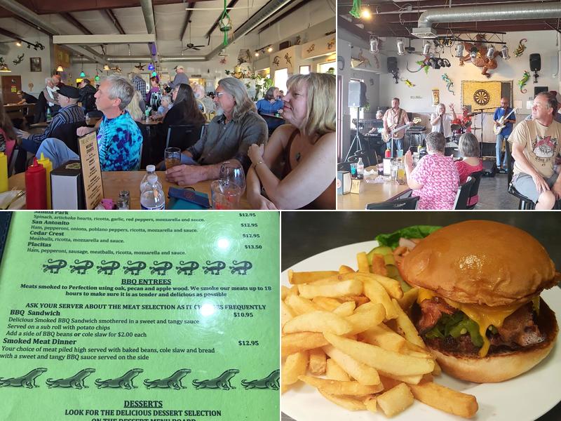 Lazy Lizard Grill Menu