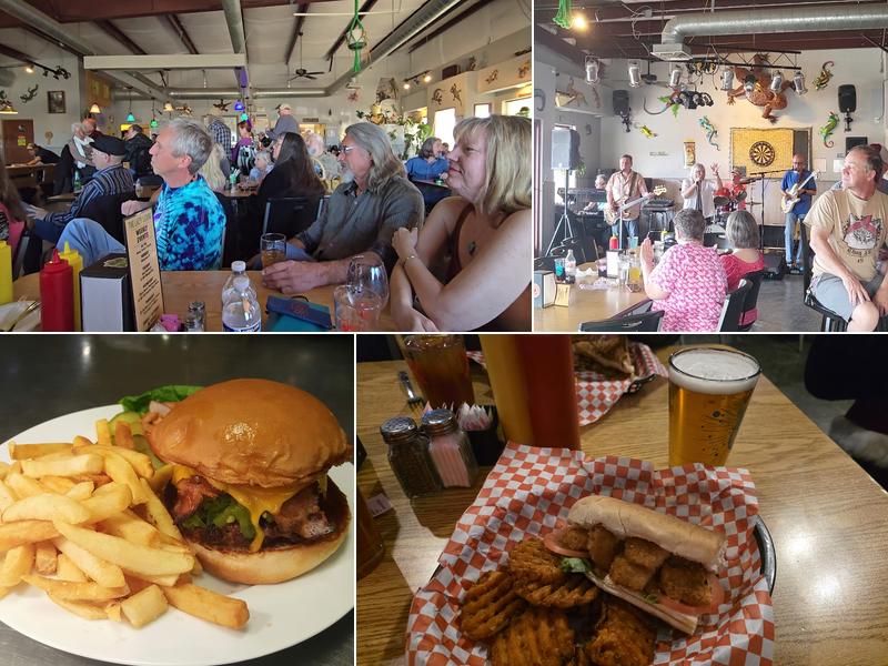 Lazy Lizard Grill Menu