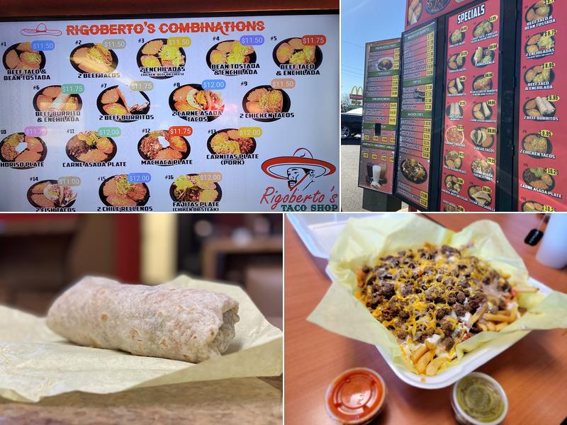 Rigoberto's Menu