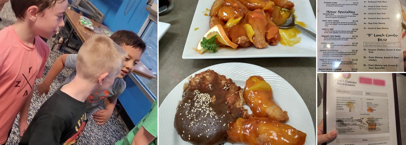 Ping's Garden Restaurant Menu