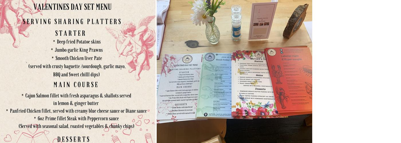 Pennicks Bistro Menu