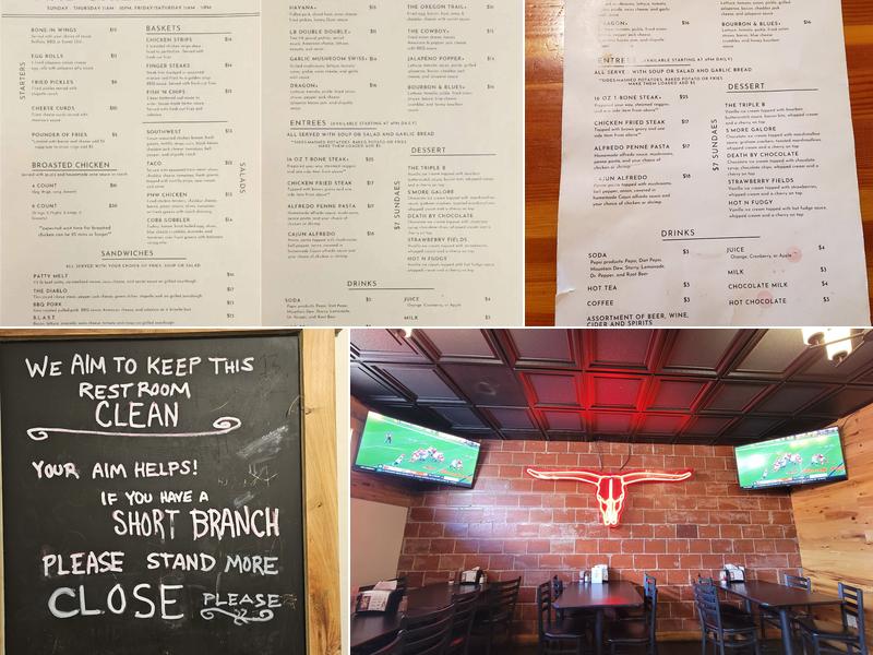 Longbranch Bar & Grill Menu