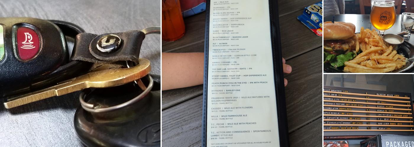 Block 15 Brewing Co. Menu