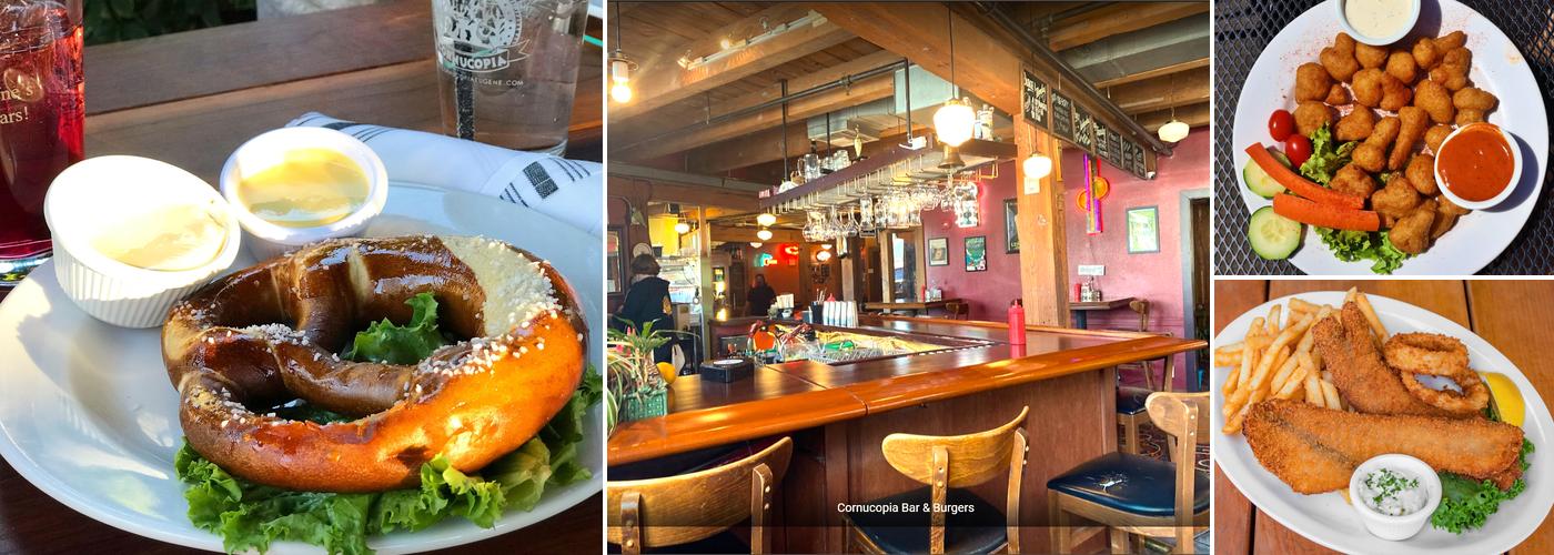 Cornucopia Bar & Burgers Menu