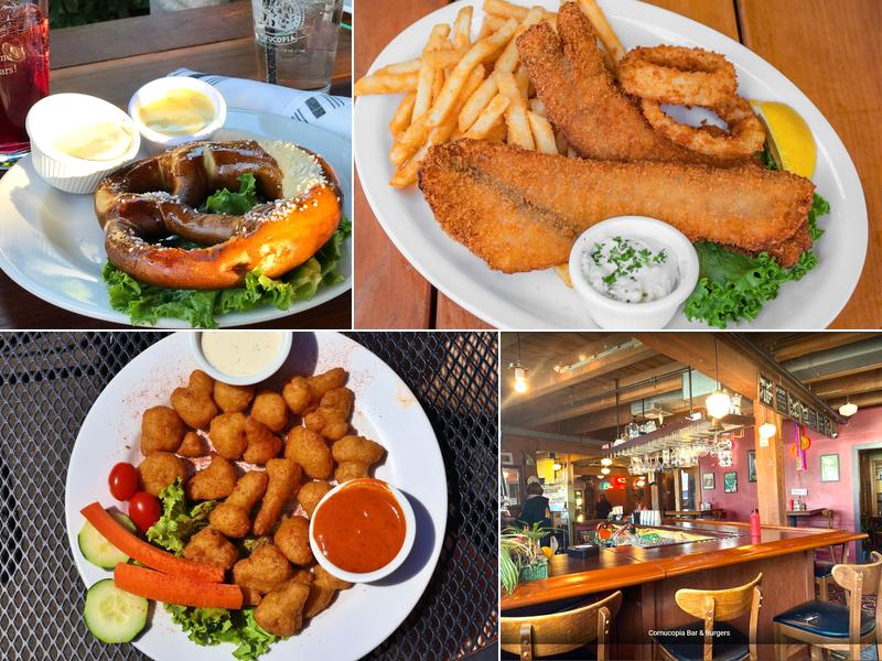 Cornucopia Bar & Burgers Menu