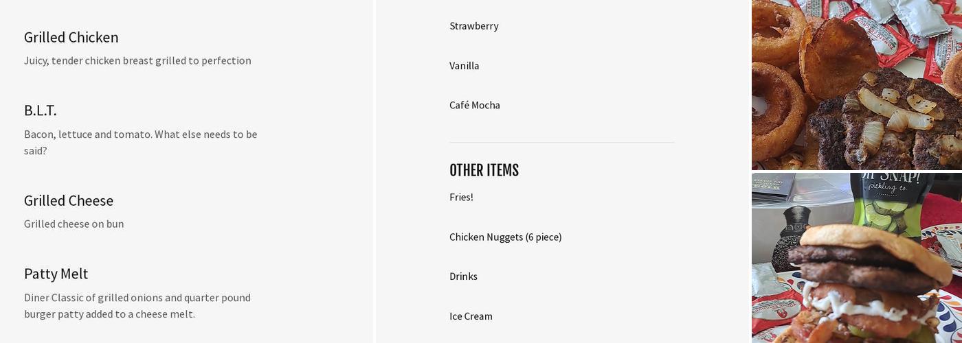 Someburger Menu
