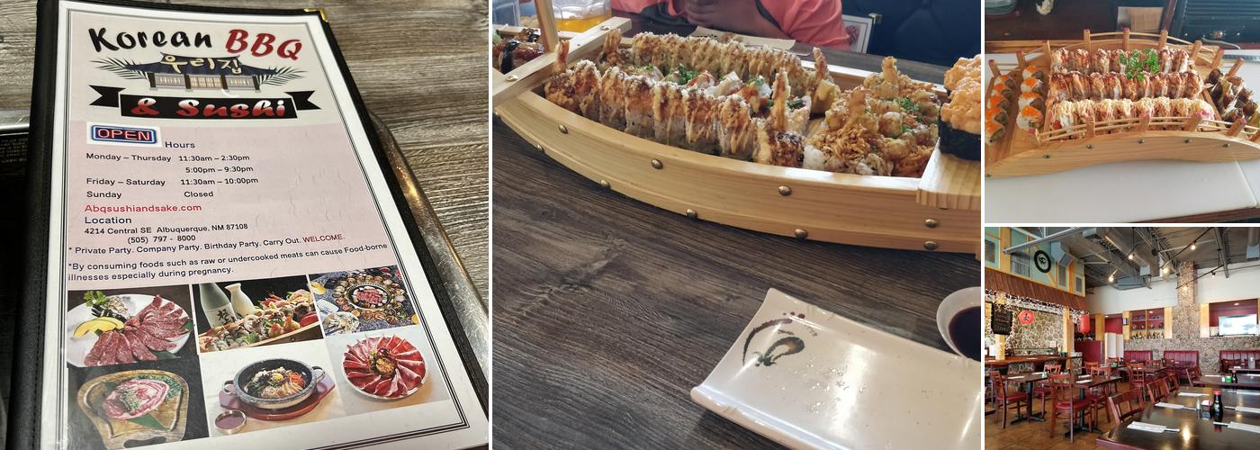 Sushi & Sake Menu
