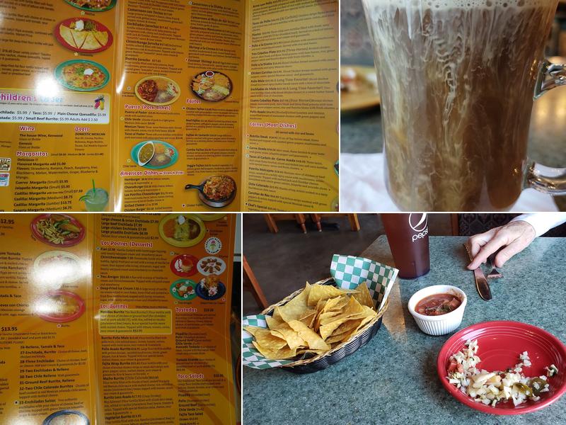 Los Potrillos Eugene Menu