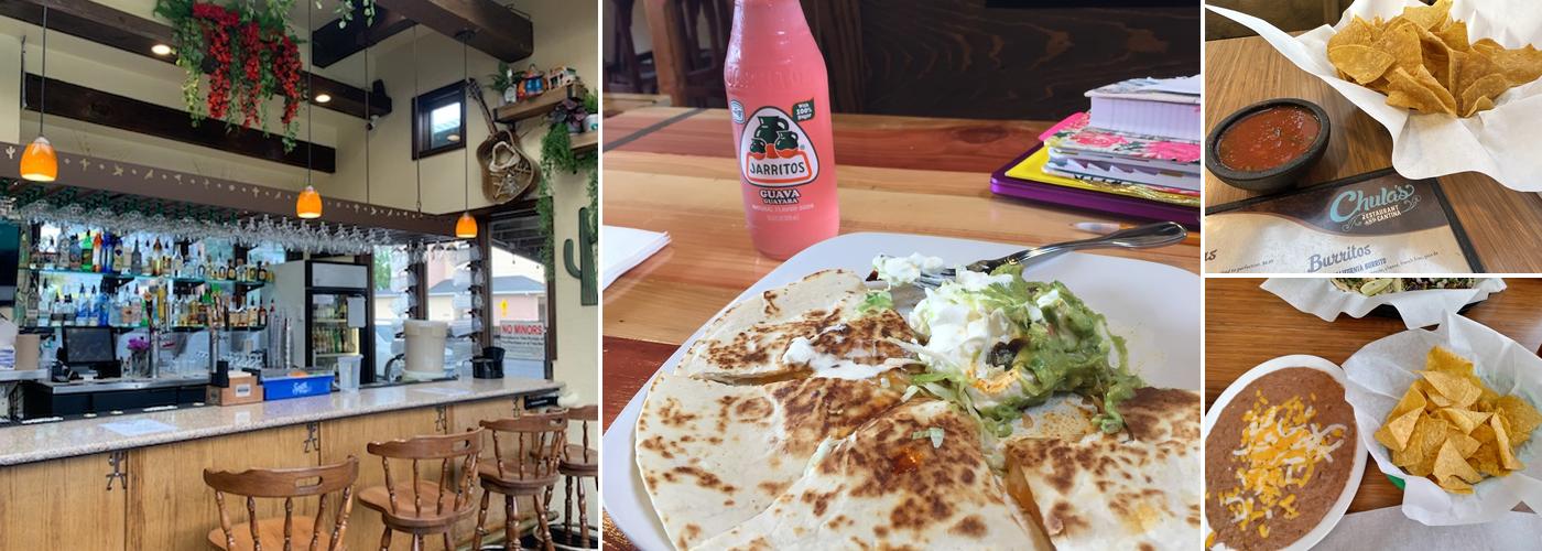 Chula's Restaurant and Cantina Menu