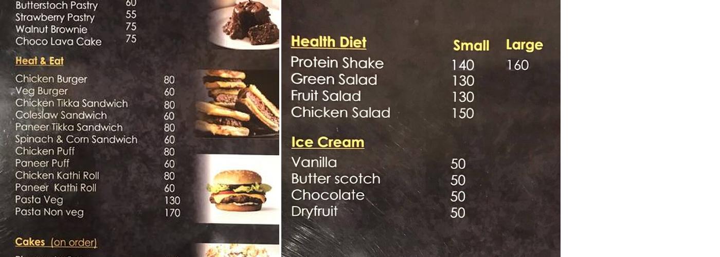 Books And Beans Menu