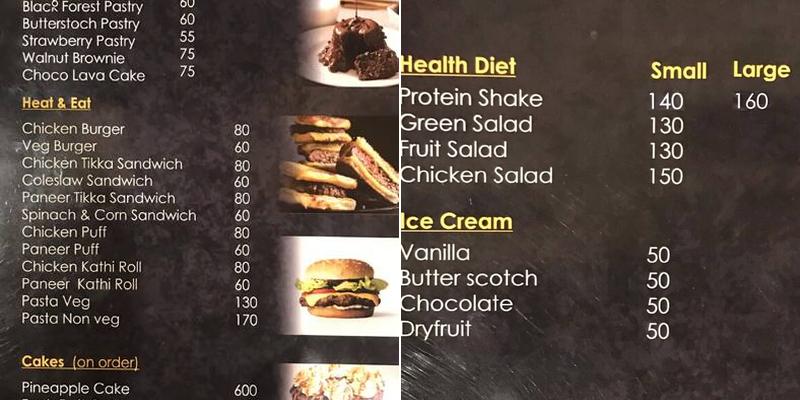 Books And Beans Menu