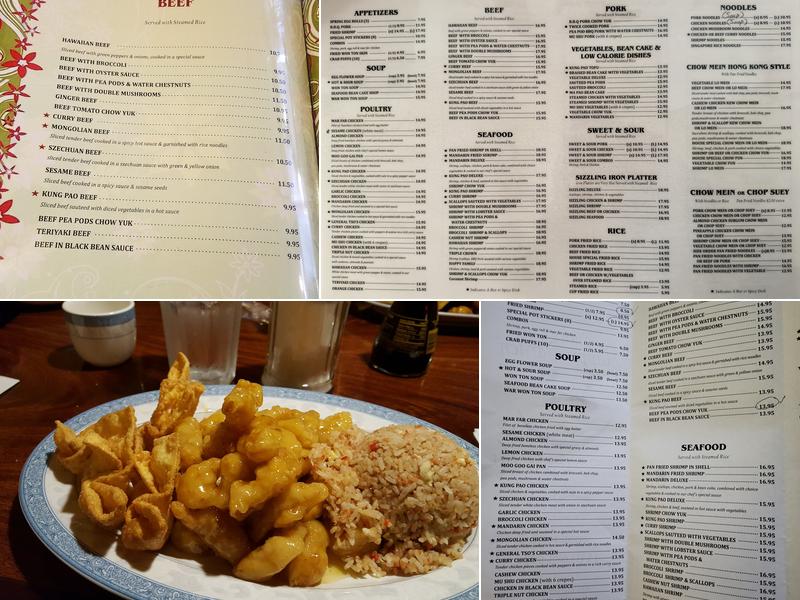 Chen's Happy Garden Menu