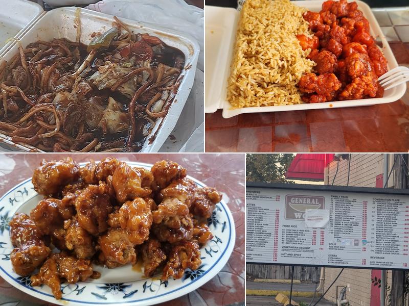 General Wok Menu