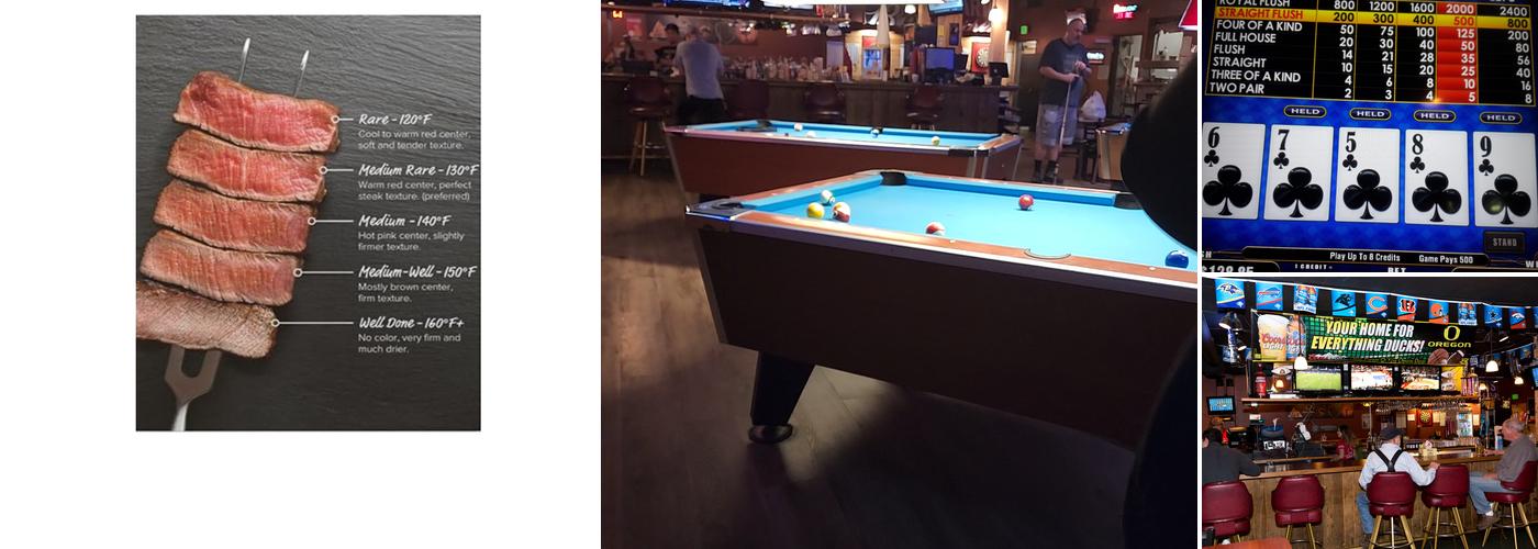 Centennial Steak House and Sports Bar Menu