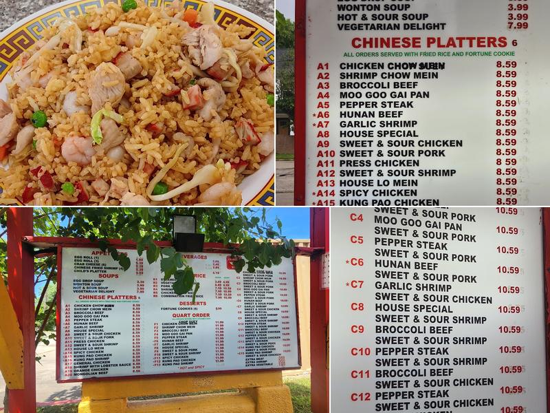General Wok Menu