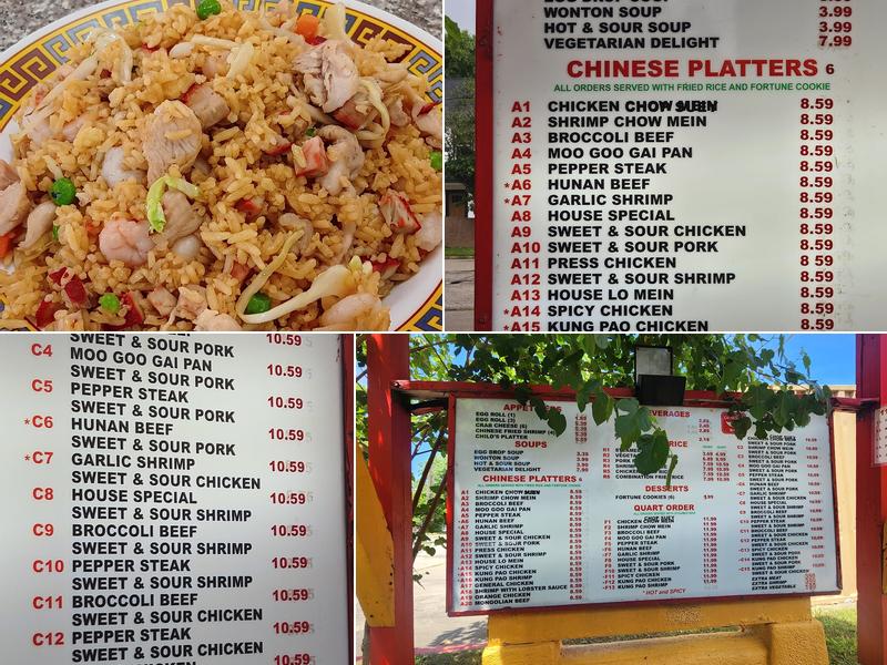 General Wok Menu