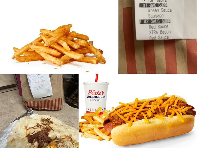 Blake's Lotaburger Menu