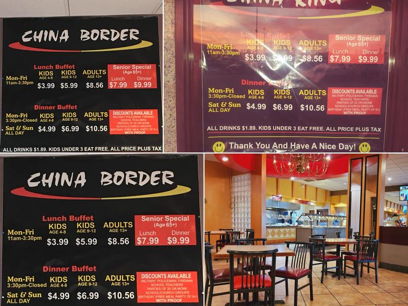 China Border Menu