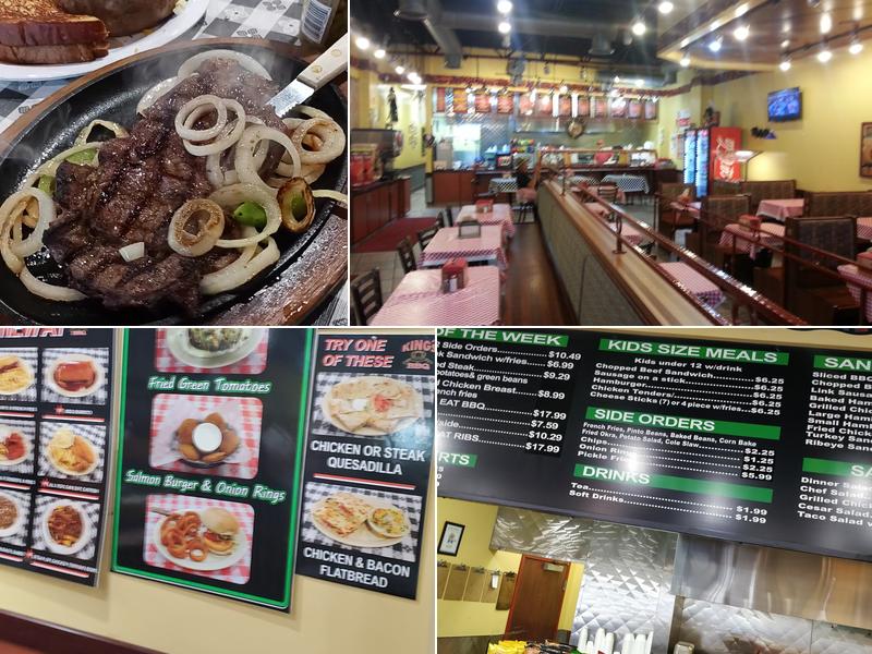 King's BBQ Menu