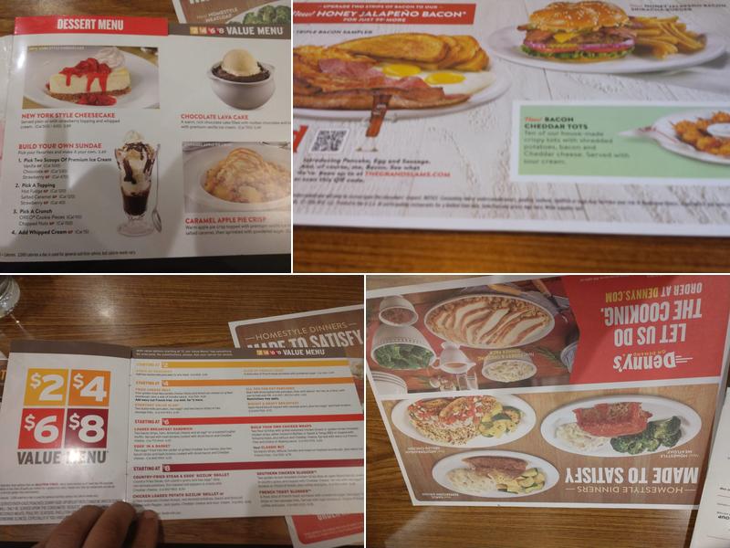 Denny's Menu