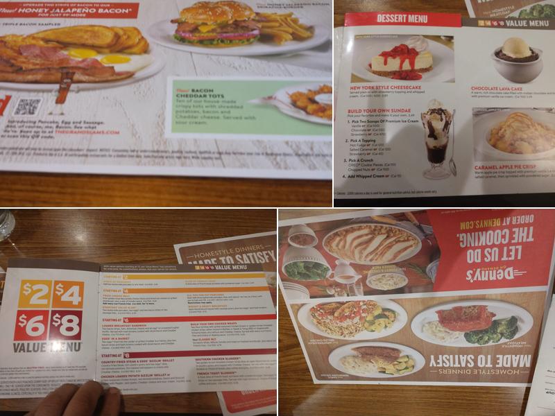 Denny's Menu