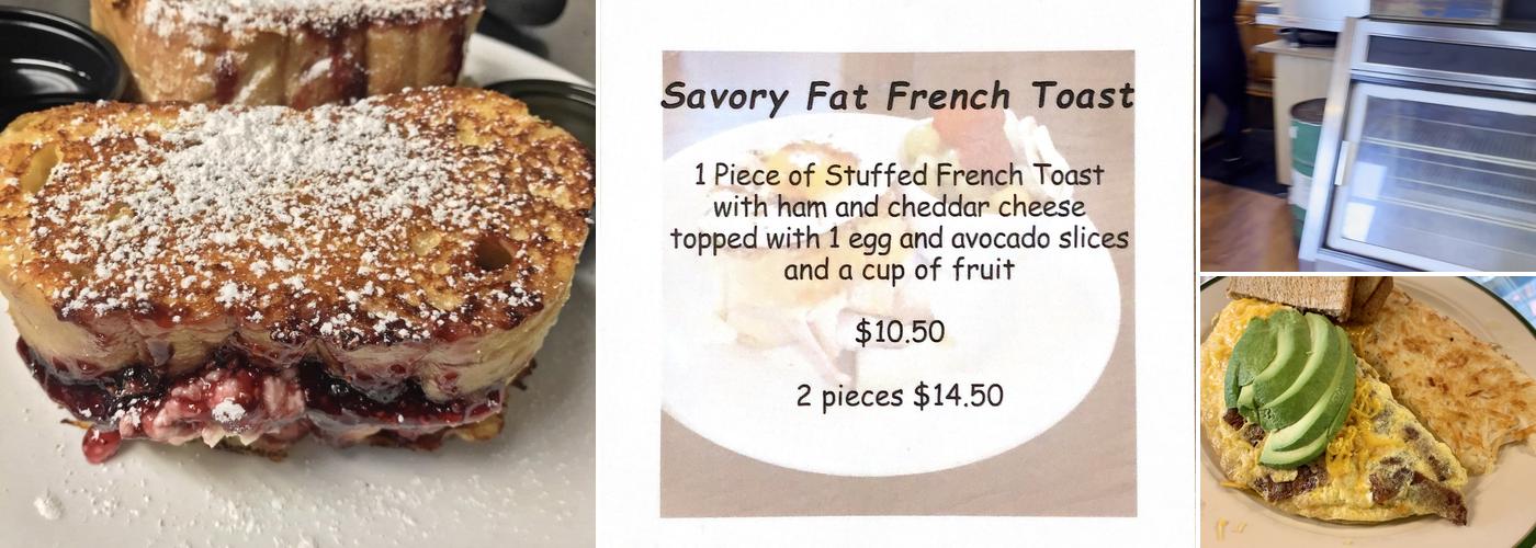 The Pump Cafe Menu