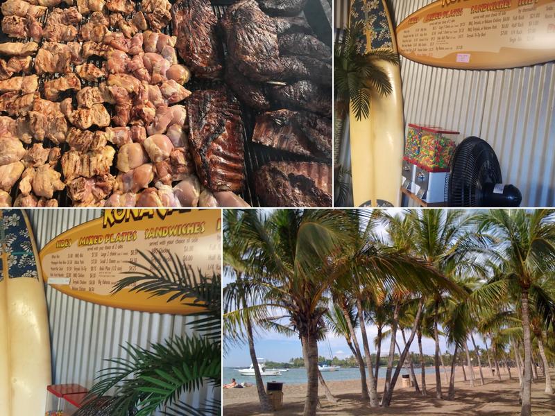 Kona Cafe Hawaiian Barbeque And Catering Menu