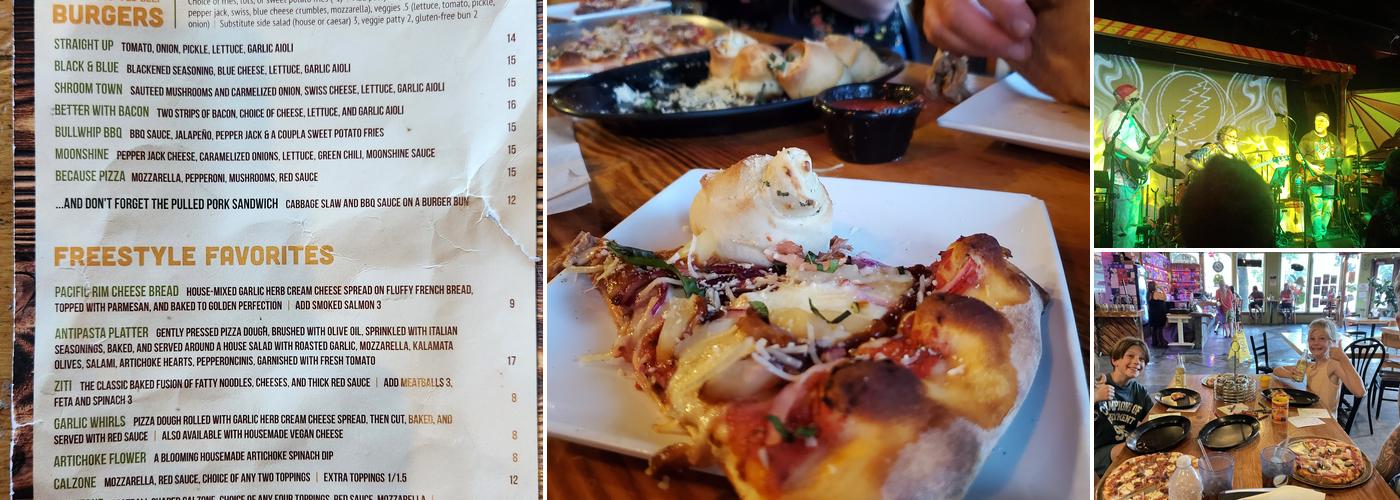 Whirled Pies Downtown Menu