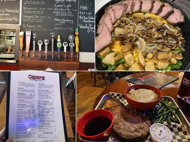 Chiefs Brew House Menu