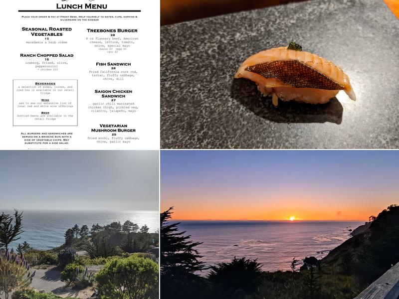 Wild Coast Restaurant Menu